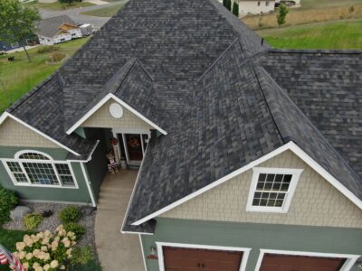 New roof after hail damage Minnesota
