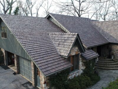 Composite Cedar Shake Roof