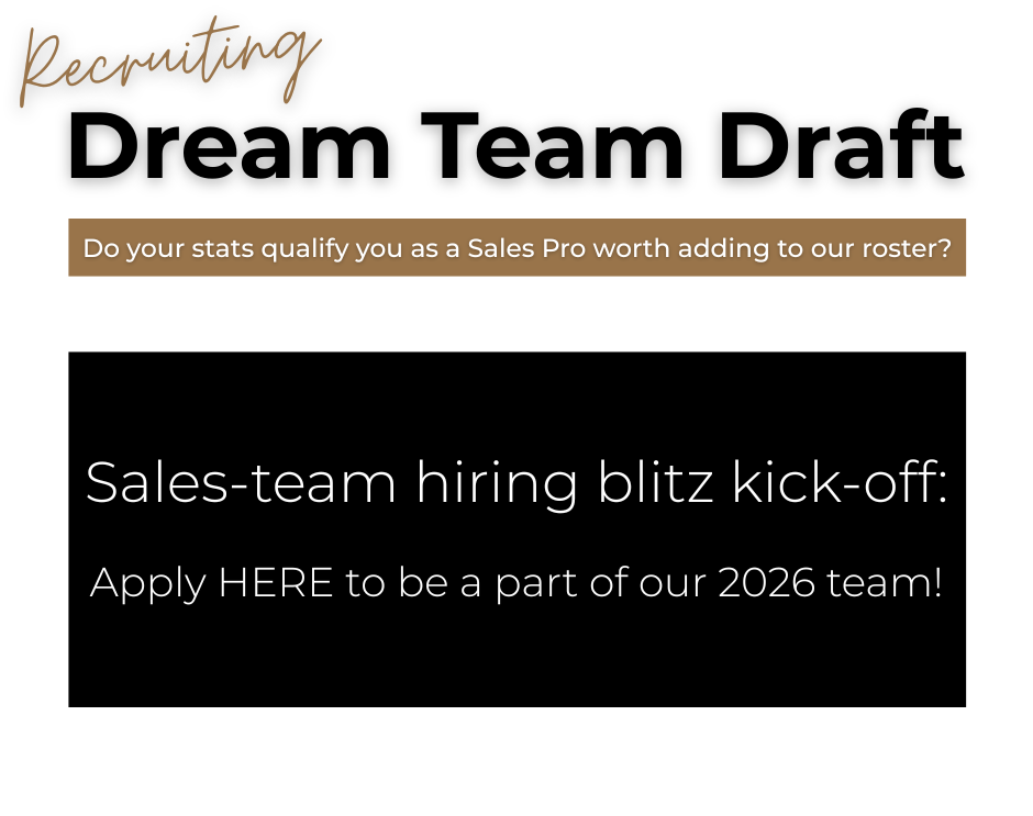Dream Team Draft Kickoff - Sales Pro