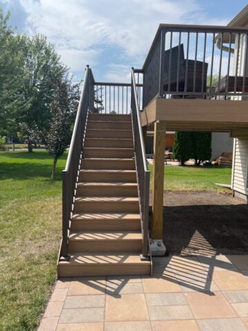 TimberTech & Westbury Deck Stairs - Rockford, MN